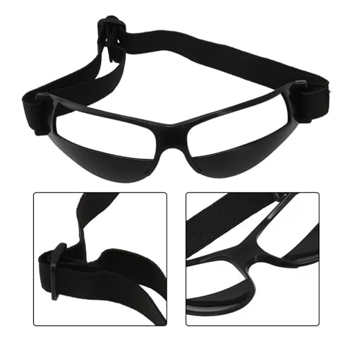 Dribbling Goggles Basketball 4PCS Comfortable Training Glasses - Lightweight PC Frame Enhance Ball Control Vision