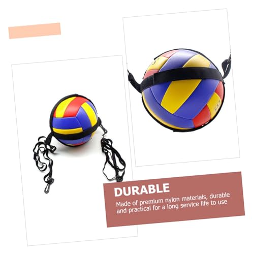1set Volleyball Hitting Trainer Made Volleyball Spike Training Strap Practice Equipment for Boys and Girls