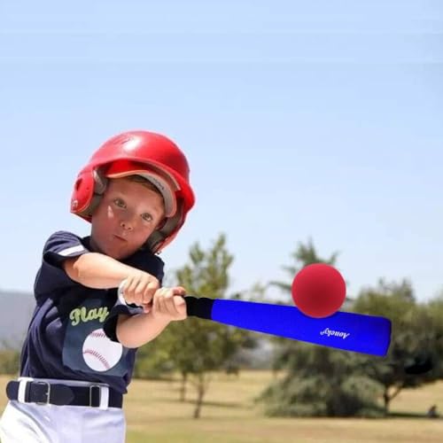 Aoneky Mini Foam Baseball Bat and Ball for Toddler, 16.5 inch