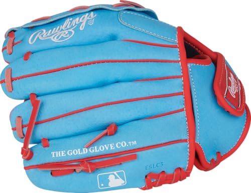 Rawlings | Sure Catch Baseball & Softball Glove | T-Ball, Youth & Adult Rec Models | Multiple Sizes & Styles