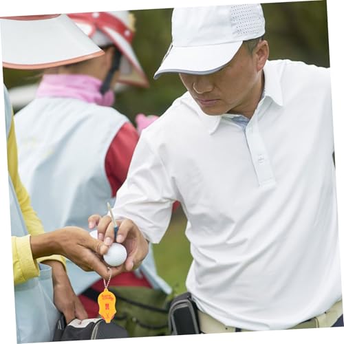 BESTonZON 2pcs Portable Golf Scoring Device Lightweight for Accurate Score Tracking The Course Compact Design Easily to Belts Bags Clothing