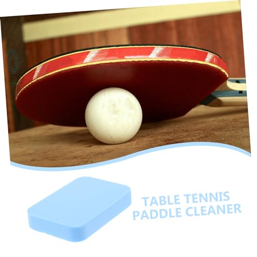 WOONEKY Table Tennis Racket Cleaner PVA Sponge for Effortless Cleaning Streak Finish High-Efficiency Dry Cleaning Technology Convenient Racket Maintenance