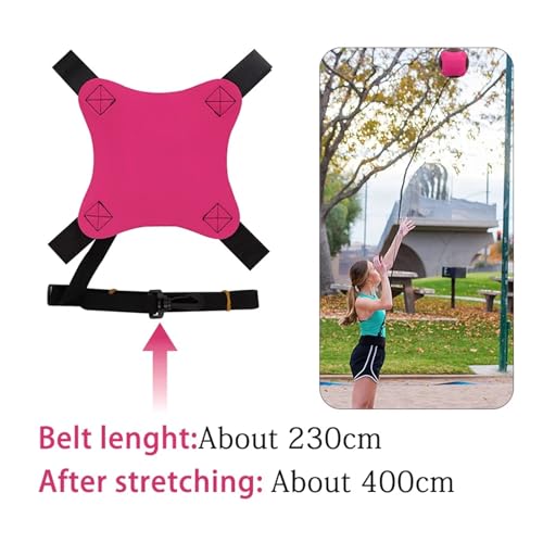 2set Volleyball Training Equipment Aid Practice Your Serving Great Solo Serve Spike Trainer for Beginners - color: Color4