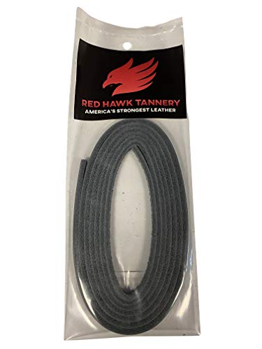 Glove Lace 3/16”x72” Baseball Glove Lace Pack - Glove Relacing - color: Dark Grey