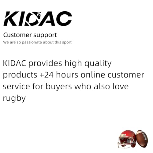 Kidac 6/9 Size Football Training Equipment Youth– Fun Sports & Outdoors Toy,Football Practice,Throwing Machine,MVP Skills Game,6pcs Accessories