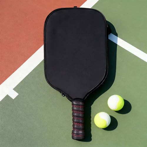 Pickleball Paddle Cover Pickleball Racket Bag Neoprene Racket Case Table Tennis Racket Bag Waterproof Protective Sleeve for Tournament & Training Equipment - color: Green, size: 1 piece