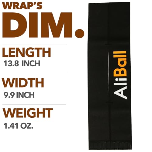 AliBall Baseball Glove Wrap, Softball and Baseball Glove Strap, Replace of Using Steam, Hot Water Break-in, Quickly Keep The Pocket Formed, Easy Quick to Put On and Take Off, Fit All Gloves - color: Blcak