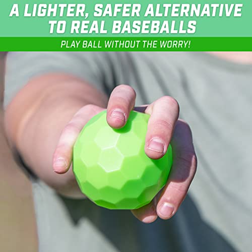 GoSports LotBall Plastic Baseballs - 6 Pack