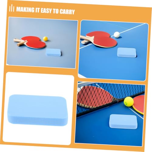 2Pcs Quick Drying Table Tennis Paddle Cleaner Professional PVA Sponge Racket Rubber Cleaner for Fast Drying Use Table Tennis Cleaning Supply