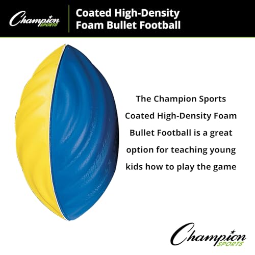 Champion Sports Coated Foam Bullet Football