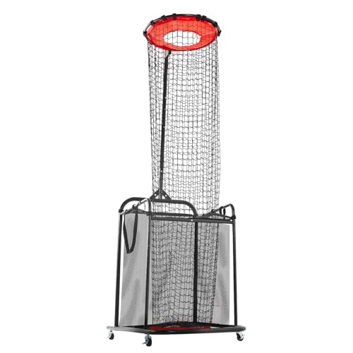 VEVOR Volleyball Training Net System,8 * 11/12 * 11ft/Pitching Practice/Spiking Practice/14 Net,Portable Net Station, Easy Setup Indoor Outdoor Target Net for Serving Spiking Setting - style: Spiking Practice