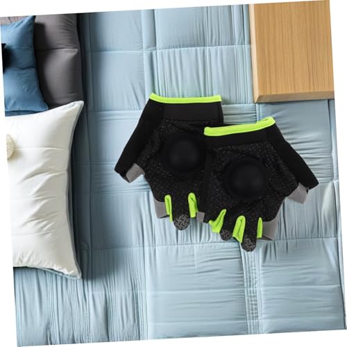 GARVALON Basketball Dribble Gloves with Padded Palm, Finger Training Basketball Hand Grip Equipment for Youth Coaching and Skill Development