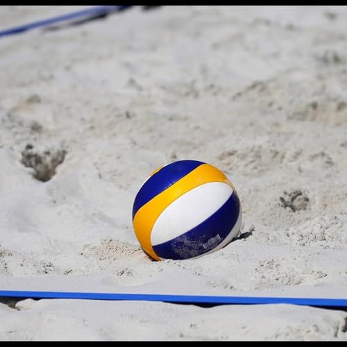 Regulable Volleyballs Boundaries Markers Includes Sand Anchors and Storage Net Bag Beach Volleyballs Boundaries Line Beach Sports Equipment