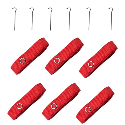 BeachWeatherproof Volleyball Courts Cords - Robust Court Marking, Volleyballs Net System |Beach Sand Boundary Cord, Stainless Steel Spikes Kit, Volleyball All-Weather Court Boundary Cords for Backyard