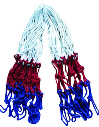 Epic 4Mm Red White & Blue Economy Red/White/Blue Basketball Net (Ea) Standard (EA)