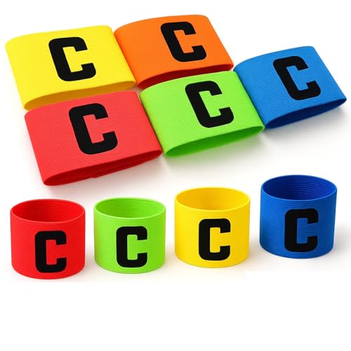 Football Soccer Captain's Armbands Captain Armband Special Custom Size for Kids and Youth - color: Blue