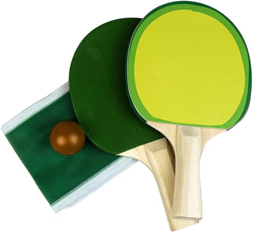Gift Republic Smashing Avocado Table Tennis Game You Guac Served Portable Table Tennis Net Ball & 2 Table Tennis Bats Holiday Game Ping Pong