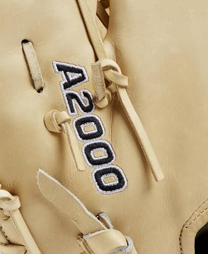 Wilson 2024 Classics Series A2000 Baseball Gloves - color: Blonde/Black, size: First Base - 12.5"