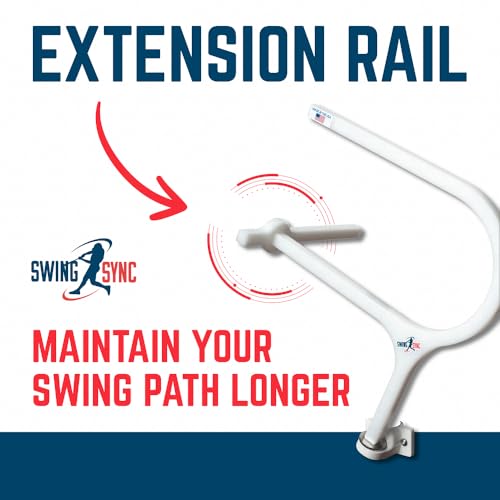 Baseball Swing Trainer for Kids & Adults | USA Made with 1 Year Warranty | Upgrade Your Baseball Training Equipment with the Baseball Tee Attachment Baseball Hitting Trainer