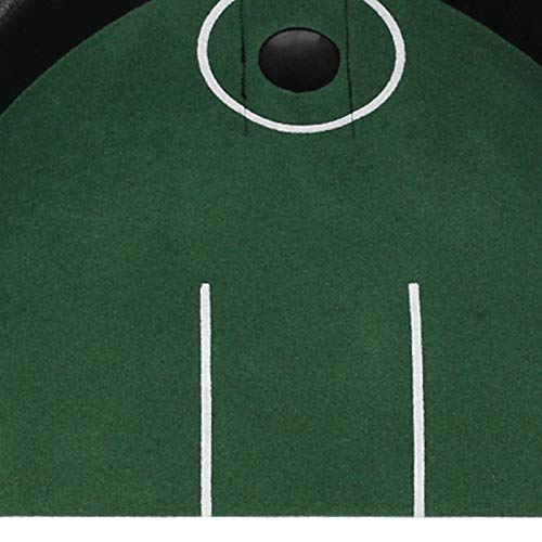 KEENSO Putting Return Machine, Putting Green, Ball Kick Back Putting Mats,Battery‑powered return ball,Practice At Home,Office,Parties