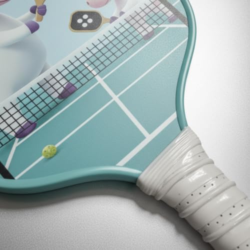 Kids Pickleball Paddle,Lightweight Pickleball Rackets, Kids Junior Pickleball Paddles,Durable Paddle for Children and Beginners