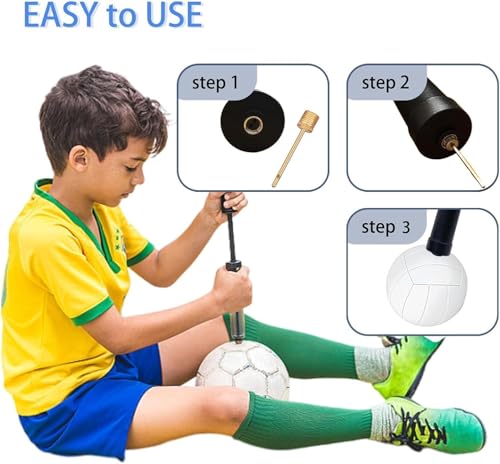 30 PCS Brass Ball Pump Needle Valve Adapter Set Bike Tire Pump Accessories for Gym Balloons Bicycles Red