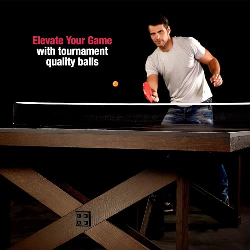MD Sports Table Tennis Tables Multiple Styles Ping Pong Tables, Foldable for Easy Storage with Nets Included, Perfect for Family Game Rooms | Multiple Styles - style: Ping Pong Balls Bulk Pack