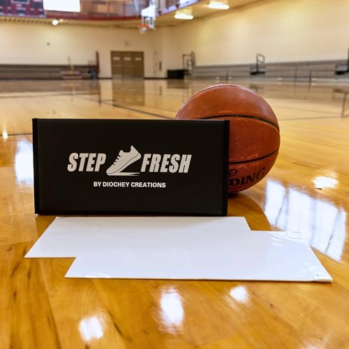 Portable Basketball Sticky Mat for Basketball Shoes | 120 Traction Sheets | Non Slip Mat for Improved Traction On Sports Courts (Replacement Sheets) - size: Replacement Sheets