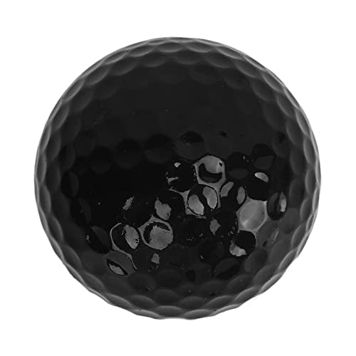 5 Pack Dual Color Training Sphere, Indoor Putting Ball Synthetic Resin Practice Ball Black White Double Layer for Home Hotel Putting Green Exercise