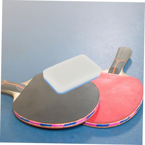 2Pcs Table Tennis Racket Cleaner Sponge Outdoor Paddle Cleaning Tool for Enhanced Performance Compact Design for Go Use Reusable and Easy to Carry