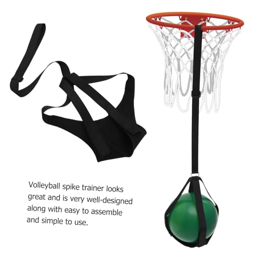 KESYOO Volleyball Spike Trainer Training Aid for Enhanced Hitting Techniques for Athletes to Improve Hand-Eye Coordination Reflexes During Practice Sessions