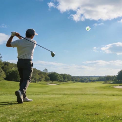 Practice Golf Balls, “Short Distance” Training Golf Balls, Save Time to Pick Up, Swings in 40 Yards, Fits All Clubs, 12 Pack