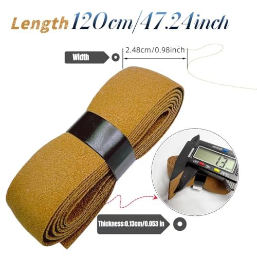 5-10 Pack 2-in-1 Tennis Racket Suede Fabric Replacement Grip, Soft Dry Feel Anti-Slip Sweat-Absorbing Durable Handle Wrap, Suitable for Pickleball Badminton Baseball Squash Rackets Tape - color: 10 Pack