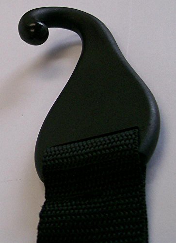 A Pair of Patented CJ Fence Hooks for Bat Bags, Tennis Bags, Water Bottles and Camping
