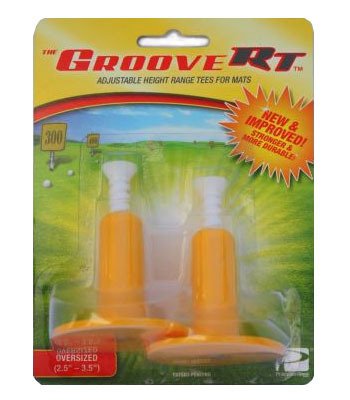 adjustable range tees 2pk yellow o/s