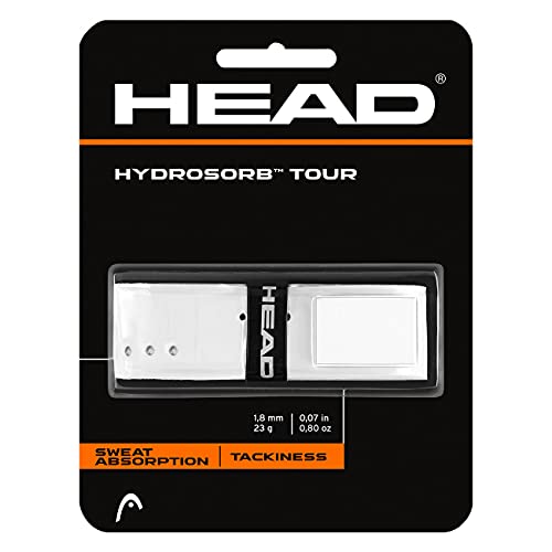 HEAD Hydrosorb Tour Replacement Grip - color: White, size: One Size (Pack of 1)