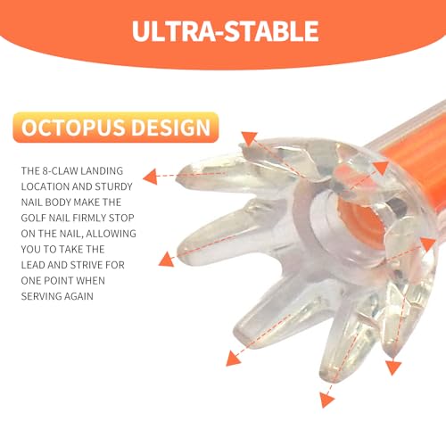 Golf Tees, Magnetic Golf Tee, Golf Tee with Magnetic Plastic 360 Degree Bounce, 90mm/79mm Durable Flexible Magnetic Plastic Golf Tee Training Practice Tool Accessoryy 5pcs