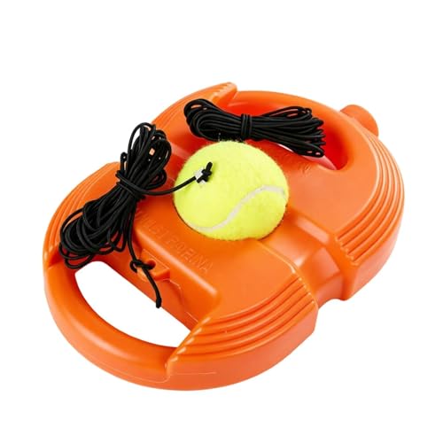 2026 Tennis Balls Training Baseboard, Tennis Rebounder with Weighted Base, Tennis Trainer Balls with String, Portable Tennis Trainer for Home, Tennis Practice Kit for Backyard - color: Green