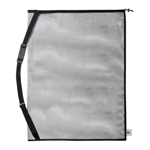 OrgaWise Heavy Duty Mesh Ball Bag,Basketball Bag for Balls,Ball Bags Mesh for Soccer/Volleyball/Football (School/Home/Park/Garage/Beach) - size: 27"x36"/70x90cm