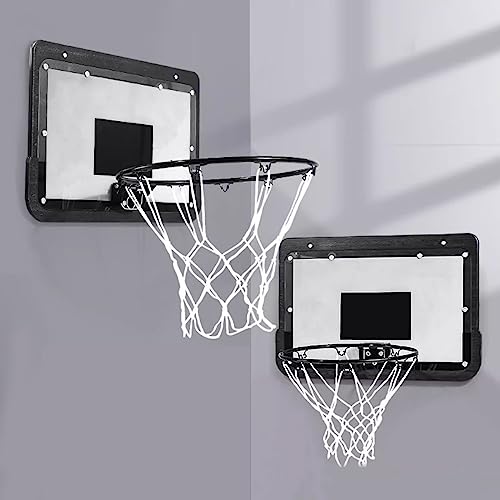 8 Pcs Mini Basketball Nets Replacement for 8"-10.25" Basketball Rims Nylon Small Basketball Hoop Net