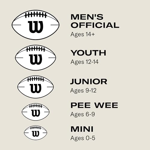 WILSON NFL Junior Size Splash Waterproof Pool + Beach Football for Adults + Kids