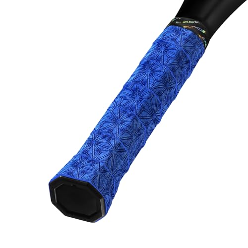 Supacaz SupaSuave - Tennis - Royal Blue - 3pk- Racket Dry Overwrap - Racquet Grip Tape - Over Grip Wrap - 3pk