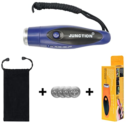 Electronic Whistles, Loudest Electric Whistles 3 Tones High Volume Whistle Hand Held for Coaches Referees Training Whistle Bulk, Outdoor Hiking Emergency Rescue Whistle Gifts - color: Blue