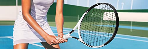 Head Metallix Attitude Pro White Tennis Racket - Pre-Strung Adult Tennis Racquet for Control and Maneuverability - size: 4-3/8