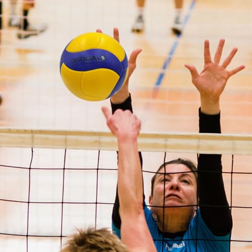 JINNNA Professional Volleyball Wear Resistant, Anti Slip, Super Strong Touch, High Elasticity Inner Tank, Indoor and Outdoor Universal Training Competition Edition