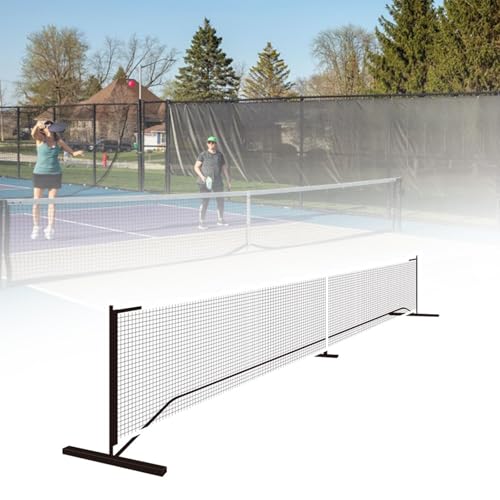 Generic Portable Pickleball Net Set Heavy Duty Professional Training Equipment Fast Assembly Iron Polyester Suitable for Home