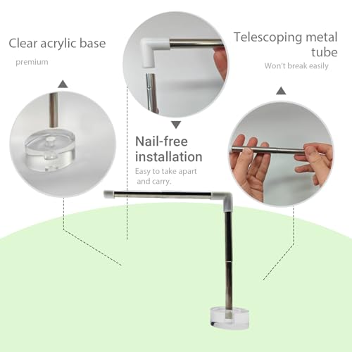 Retractable Golf Swing Trainer, Golf Swing Practice Auxiliary Exercise Device ,Suitable For Beginners,Indoor And Outdoor Adjustable Height, Swing Posture Training Aid for Distance and Accuracy,