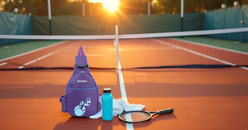 Klau Tennis Racquet Backpack - color: Purple