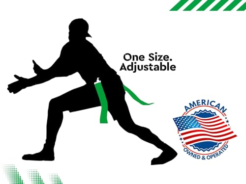 Trained Man Flag Football Belts, Adjustable Flag Football Set for Sports Teams, Training & Competition - color: Green 10 Man Pop Flag Football Set, style: 10 Man Flag Football Sets