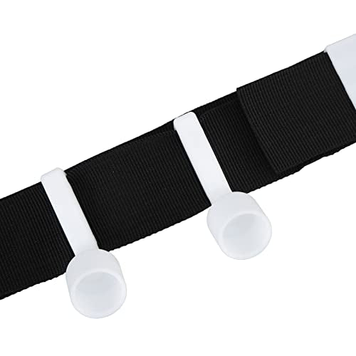 Flag Football Set, Adjustable Flag Football Belts for Kids Youth and Adults Training, 5pcs - color: Yellow